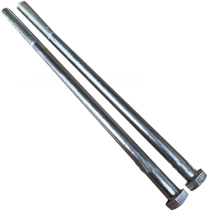 2kom M8*75mm vanjski šestougaoni vijak lengthing vijak mašina za ekser 4.8 grade carbon steel plating cink tip