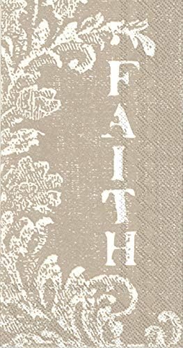 Boston International IHR 3-slojni papir salvete, veličine 16 brojeva, Faigrae Faith Filigran