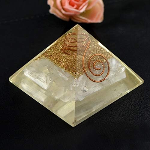 Reiki Kristalni proizvodi Selenite orgone piramida orgonita za vastu korekcija, energija sa izlječenim kristalnim