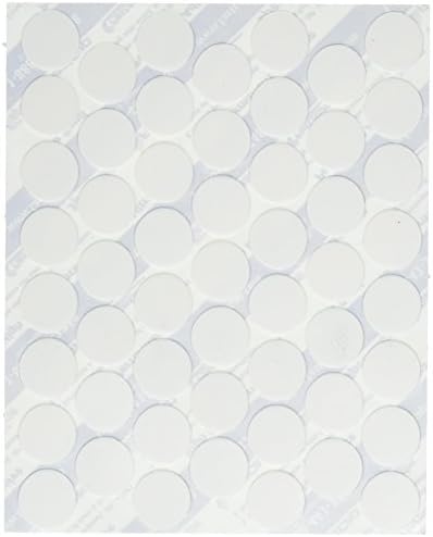Fastcap Adhesive Cover Caps PVC, Bijela