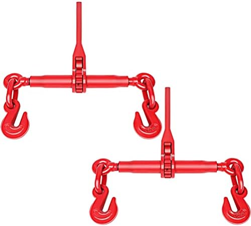 Cuilvu vezivo za lanac, 2 pakovanja 5/16-3/8 vezivo za čegrtaljku radna snaga do 5400 lbs, Lomna snaga
