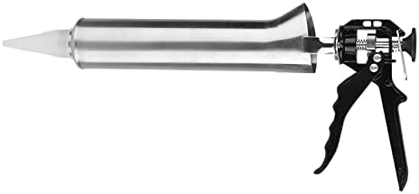Ručni pištolj, bez katljive, gumicom od nehrđajućeg čelika keramički pištolj za malter za maller, ručni silikonski pištolj za prskanje alata za pucanje za cement fugiranje