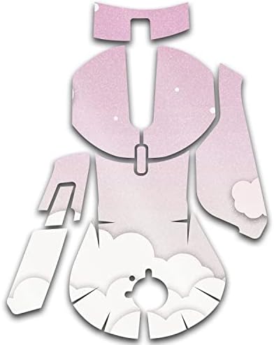 MightySkins Glossy Glitter Skin kompatibilan sa SteelSeries Rival 5 Gaming Mouse - Baby Clouds / zaštitni, izdržljivi