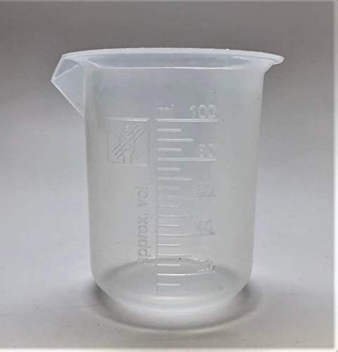 SEOH čaša diplomirani plastični Griffin polipropilen 100 Pakovanje od 12 komada