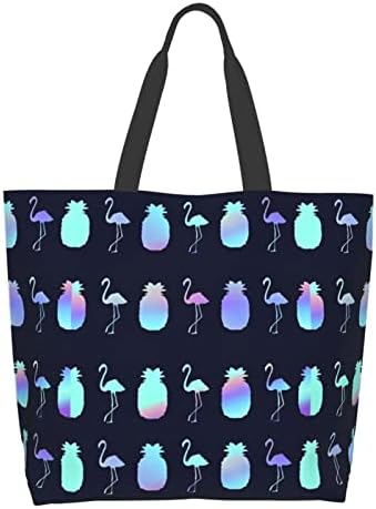 Velika torba za žene za višekratnu upotrebu torbe za namirnice sklopiva torba preko ramena slatka torba za kupovinu plaža