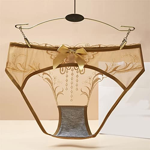 Ženski čipki tange, Criss Cross Donje rublje Bikini niski struk Pogledajte preko Knicks Gatches Donje rublje