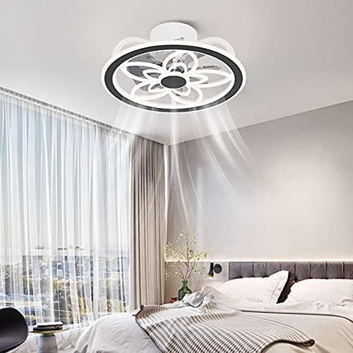 Sggainy LED stropni ventilator sa laganim i daljinskim upravljačem Tihi 3 brzine spavaće sobe