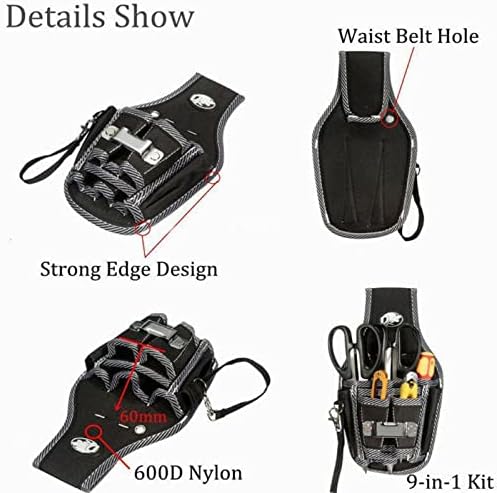JZRH torba za alat, torba za struk, električarska torba, čekić, odvijač, kliješta, nož električara i druge