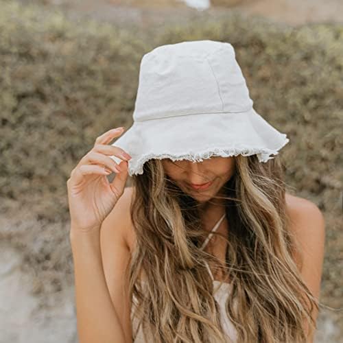 Šešir u šeširu za zaštitu od sunca-pamučna plaža-šešir - ljetni široki poklopac na plaži