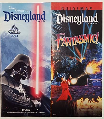 Disneyland Park Set od 8 turističkih vodiča sa električnom paradom za 50. godišnjicu Darth Vader Big