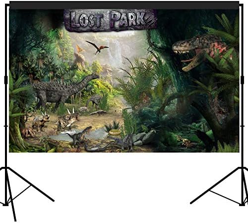 Dino izgubljeni Park Dinosaurus pozadina za zabavu veliki baner dekoracija desertnog stola pozadina Photobooth Prop 8x5 stopa