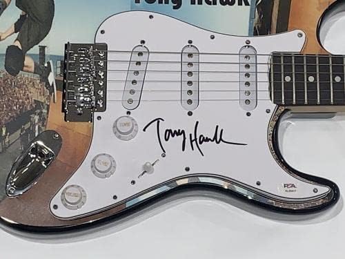 Tony Hawk potpisan po mjeri električna gitara skejtbordna legenda PSA COA - autogramirani ekstremni sportski