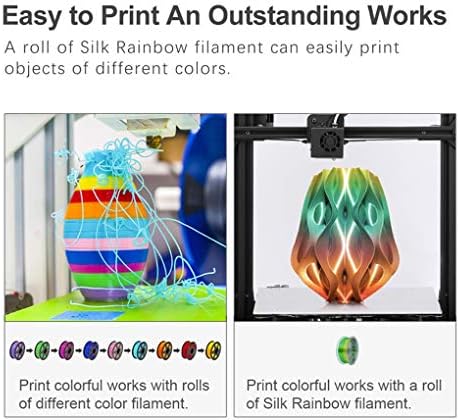 Faruta 3D štampanje filament, PLAINSKI DIŠARNI FILANIR 1KG, visoka preciznost 1,75 mm, tolerancija ± 0,02, pogodna za 3D štampač i 3D olovku za štampanje