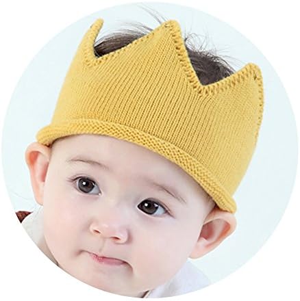Elesa Miracle Baby Boy Girl Crown Hat Baby Boy Rođendan Hat Toddler Knit Crochet Toplo Beanie Cap