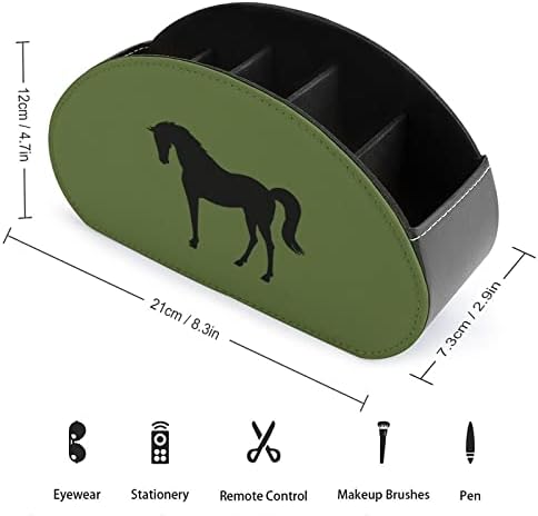 Silhouette konj držač za daljinsko upravljanje multi-funkcionalni stoni organizator sa 5 pretinaca