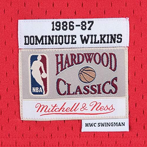 Mitchell & amp; Ness Atlanta Hawks Dominique Wilkins 1986 Road Swingman dres