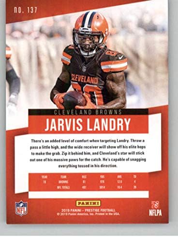 2019 Panini Prestige # 137 Jarvis Landry Cleveland Browns NFL fudbalska trgovačka kartica
