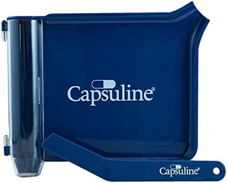 Posuda za brojanje pilula od kapsulina sa lopaticom-posuda za brojanje suplemenata i vitamina