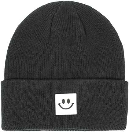 UPEILXD Baby Winter Hat Meko topli pleteni palijski šešir sa slatkim osmijehom lica Beanie Cap