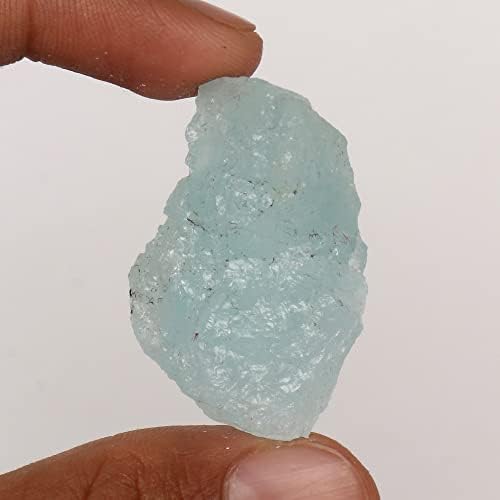 Gemhub 71,6 CT Izlječenje Crystal Aqua Sky Aquamarine Grubi dragulja za ozdravljenje labavog dragulja za jogu, meditaciju, aura čišćenje