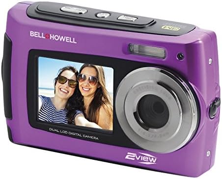 Bell + Howell 2View 18.0MP HD Dual ekran Podvodna digitalna i video kamera, 2,7 , crvena