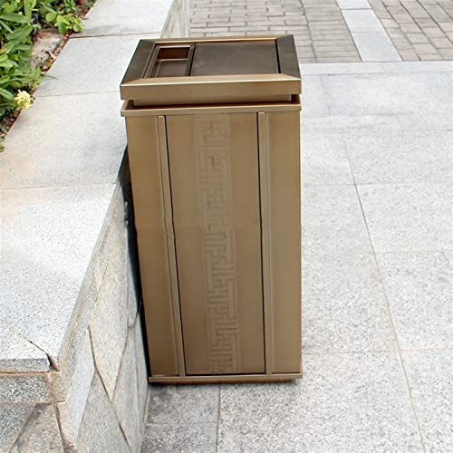 Vanjski / zatvoreni kantu za smeće u zatvorenom / vanjskom kvadratu može otvoriti vrh Velika kanta za smeće od