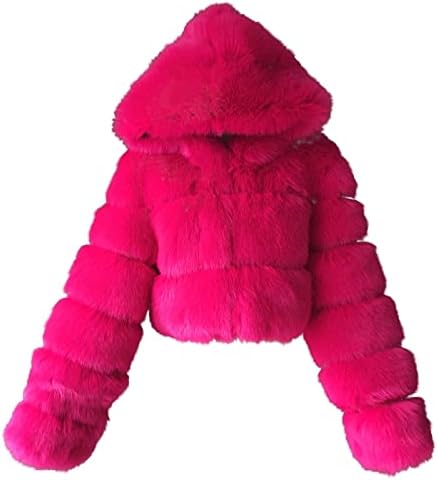Nokmopo kaputi za žene ženske jesenje i zimskog plišanog plišanog dugih rukava topli kardigan zimski lagani kaput