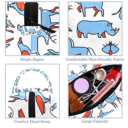 Torba za šminku Travel Kozmetička torba Popularne divlje životinje Toaletna torba Organizator torbica