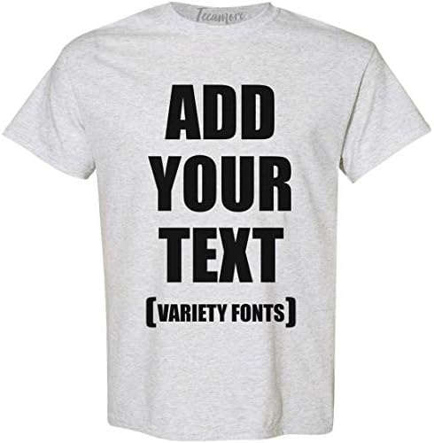 Custom T majice za muškarce i žene Dodajte svoj tekst personalizirana unisex pamučna majica