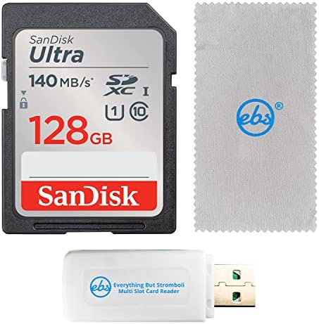 SanDisk 128GB Ultra SDXC memorijska kartica radi sa Nikon Coolpix L340, B500, A10, L32, S7000 paket kamera