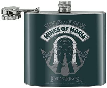 Lord of the Rings Mines of Moria Nerđajući čelik 5oz Hip Drink boca za bubrege