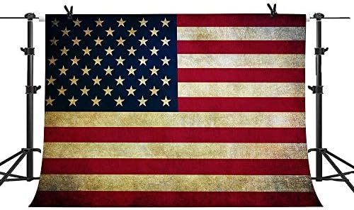 8x6ft pozadina američke zastave pozadina fotografije američke zastave Vintage Dan nezavisnosti