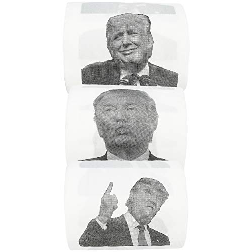 Prilično čudno novine Donald Trump novost politički Humor smiješno toaletni papir Gag Poklon, Set 3 pecivo.