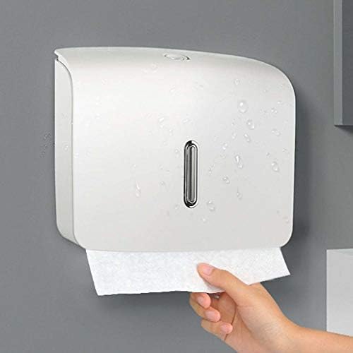 SCDZS zidni držač toaletnog papira,kućanski držač plastičnog toaletnog papira za kupatilo vodootporna kutija za maramice