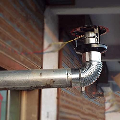 CNPRAZ kućanski izduvni dim Hine ventilator za dimnjak usisavač prašine dimnjak Induciran Nacrt ventilator kućna vikendica štednjak kamin izduvni dim ventilator 50W / 60W / 100w, kalibar 90mm