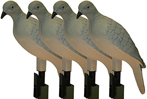 Mojo Vani isječak na golubicama, golubica lov prijevoznik i dodaci, set od 4, sive, jedna veličina, HW9004