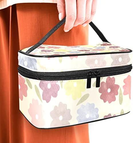 Šareno vrećica za cvijeće za žene djevojke kozmetičke vrećice s ručkom za šminkanje ručice