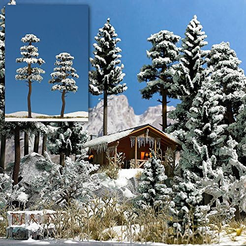 Busch 6155 drveće sa snegom 130 / 160mm Ho Scenografija