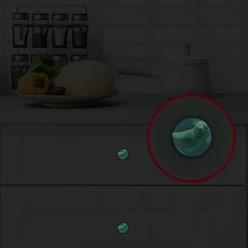 Lagerery kuhinjska dugmad Polarni medvjed podvodni namještaj dugmad Crystal Glass komoda dugmad dekorativna dugmad za fioke dugmad viseća dugmad dekor 1. 26x1. 18x0. 66in