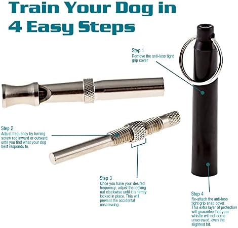 Bleinda plijeni, 2 kom set za trening pasa uključuju ultrazvučni pseni trening zvižduka sa vrpcom za trening