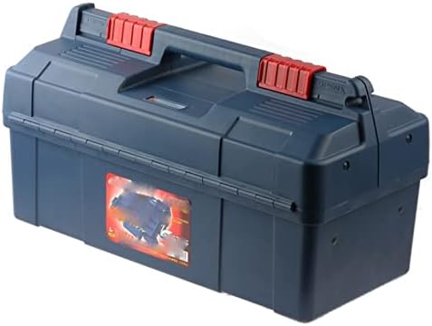 Walnuta Hardware Toolbox Dvostruki sloj Skladištenje Početna Višenamjenska popravka automobila za popravak alata CASS CASE VELIKA plastična kutija za alat