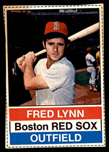 1976 Hostess # 1 Fred Lynn Boston Red Sox VG Red Sox