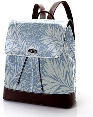 VBFOFBV putni ruksak, ruksak za laptop za žene muškarci, modni ruksak, vintage zeleni cvijet vinove loze