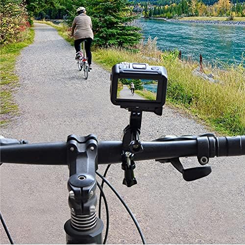 Nosač upravljača za bicikle za GoPro 10/9/8/7/6/5 / DJI OSMO akciona kamera, rotirajući držač nosača za