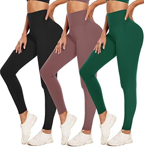 Helanke za žene - trening helanke visokog struka za kontrolu stomaka Yoga pantalone za trening trčanje