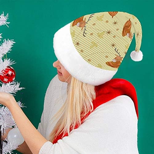 Božić Santa šešir, životinja Božić Holiday šešir za odrasle, Unisex Comfort Božić kape za Novu godinu svečani