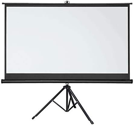 Screen projektor ZSEDP 72 100 inča stajalište 16: 9 Prijenosni projekcijski ekran 4K 3D Filmovi zaslon za kućnu kancelariju unutarnje vanjskom