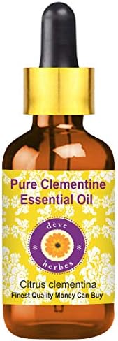 Deve Herbes čisto Clementine eterično ulje sa staklenom kapaljkom prirodna terapijska para destilirana 30ml