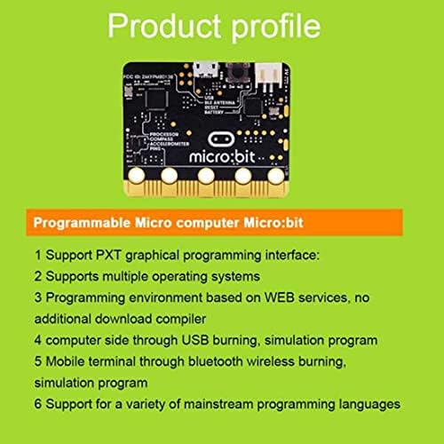 Owleen Microbit v1.5 GO komplet Nova verzija Programirački razvojni odbor za učenost za DIY
