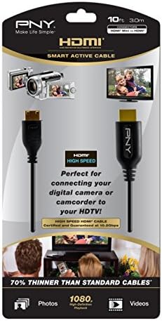 Pny C-H-A10-C10-C 10 stopa HDMI mini do HDMI